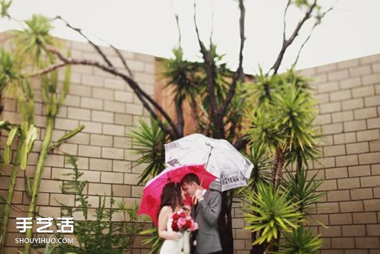 雨天也能演绎浪漫 唯美浪漫的雨中婚纱摄影 -  www.shouyihuo.com