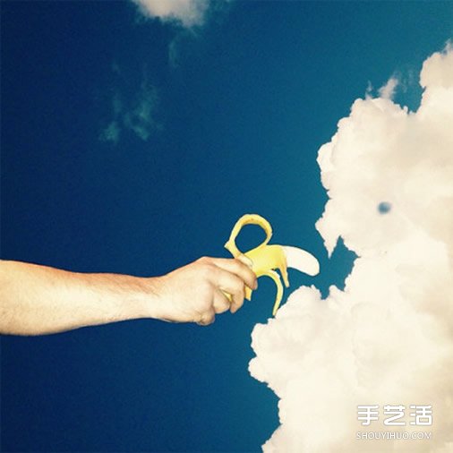 简单又有趣的错觉摄影 教你如何玩转云彩 -  www.shouyihuo.com