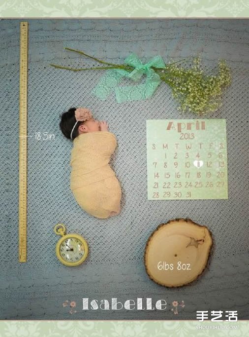 借助于日常生活小物的创意宝宝照片欣赏  -  www.shouyihuo.com