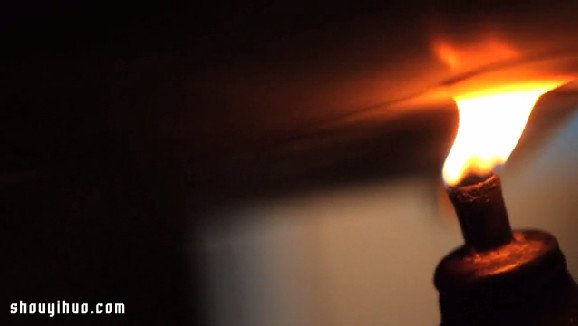 Patrick的火烧画 用蜡烛烧出伪水墨画 -  www.shouyihuo.com